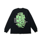 長袖 オーバーサイズド コットン Tシャツ Graffiti ブラック - 14324708 - S | NEW ERA ニューエラ公式オンラインストア