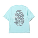 半袖 オーバーサイズド コットン Tシャツ Graffiti セレストブルー - 14410050 - S | NEW ERA ニューエラ公式オンラインストア