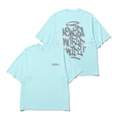 半袖 オーバーサイズド コットン Tシャツ Graffiti セレストブルー - 14410050 - S | NEW ERA ニューエラ公式オンラインストア