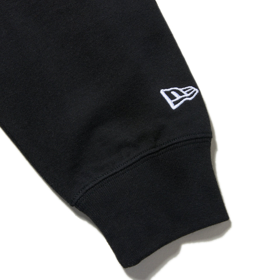 長袖 オーバーサイズド コットン Tシャツ Handwritten Logo ブラック - 14324705 - S | NEW ERA ニューエラ公式オンラインストア