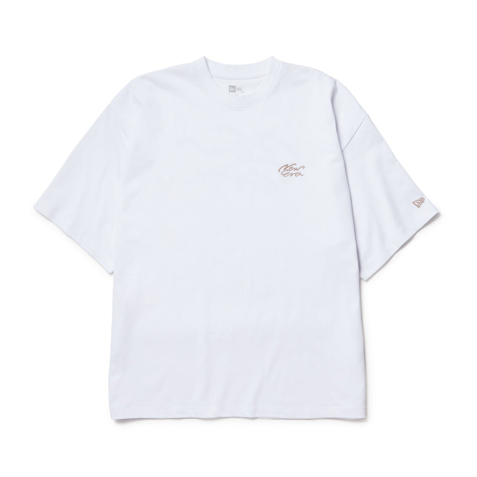 半袖 オーバーサイズド コットン Tシャツ Handwritten Logo ホワイト - 14410073 - S | NEW ERA ニューエラ公式オンラインストア
