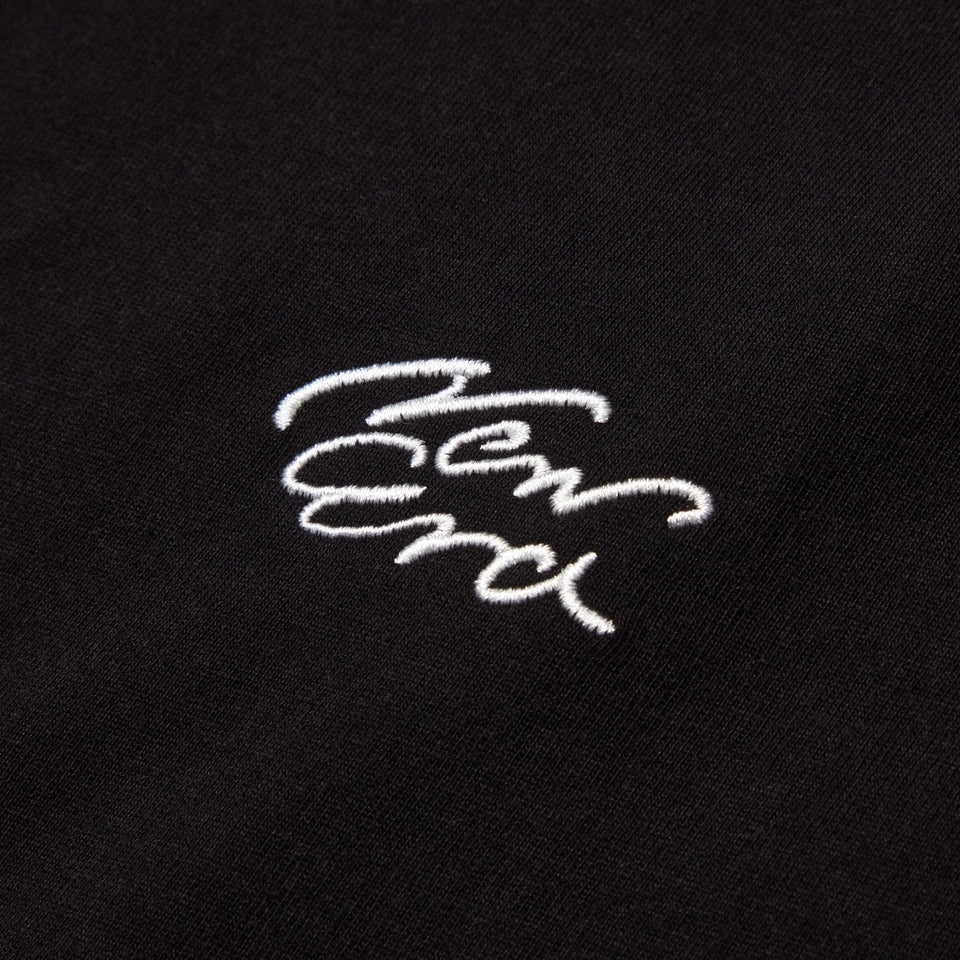 半袖 オーバーサイズド コットン Tシャツ Handwritten Logo ブラック - 14410075 - S | NEW ERA ニューエラ公式オンラインストア