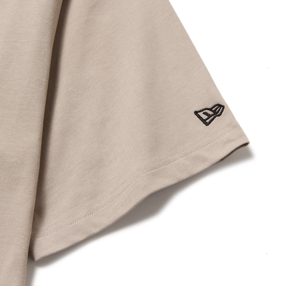 半袖 オーバーサイズド コットン Tシャツ Handwritten Logo ローズグレー - 14410077 - S | NEW ERA ニューエラ公式オンラインストア