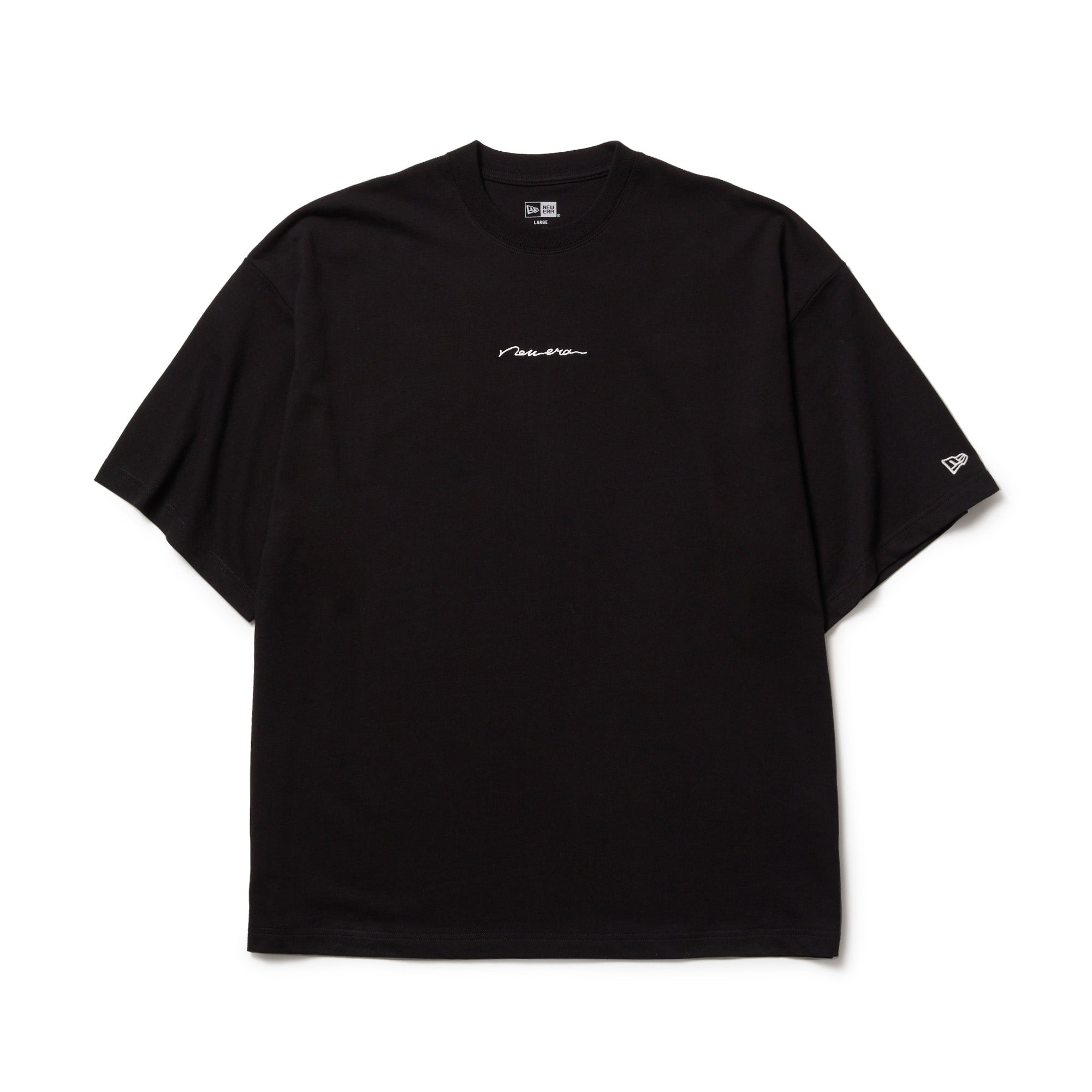 半袖 オーバーサイズド コットン Tシャツ Handwritten Logo
