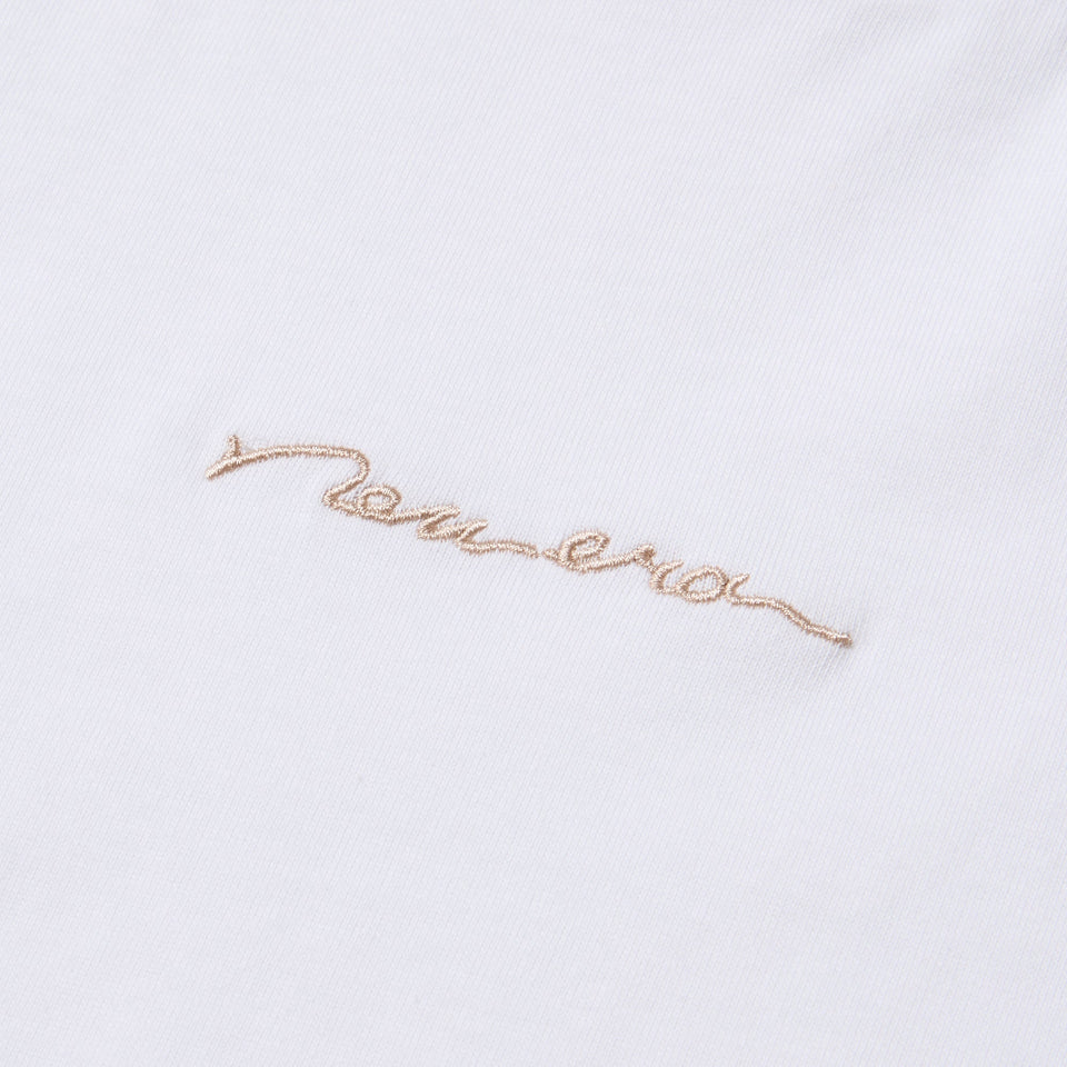長袖 オーバーサイズド コットン Tシャツ Handwritten Logo ホワイト - 14682698 - S | NEW ERA ニューエラ公式オンラインストア