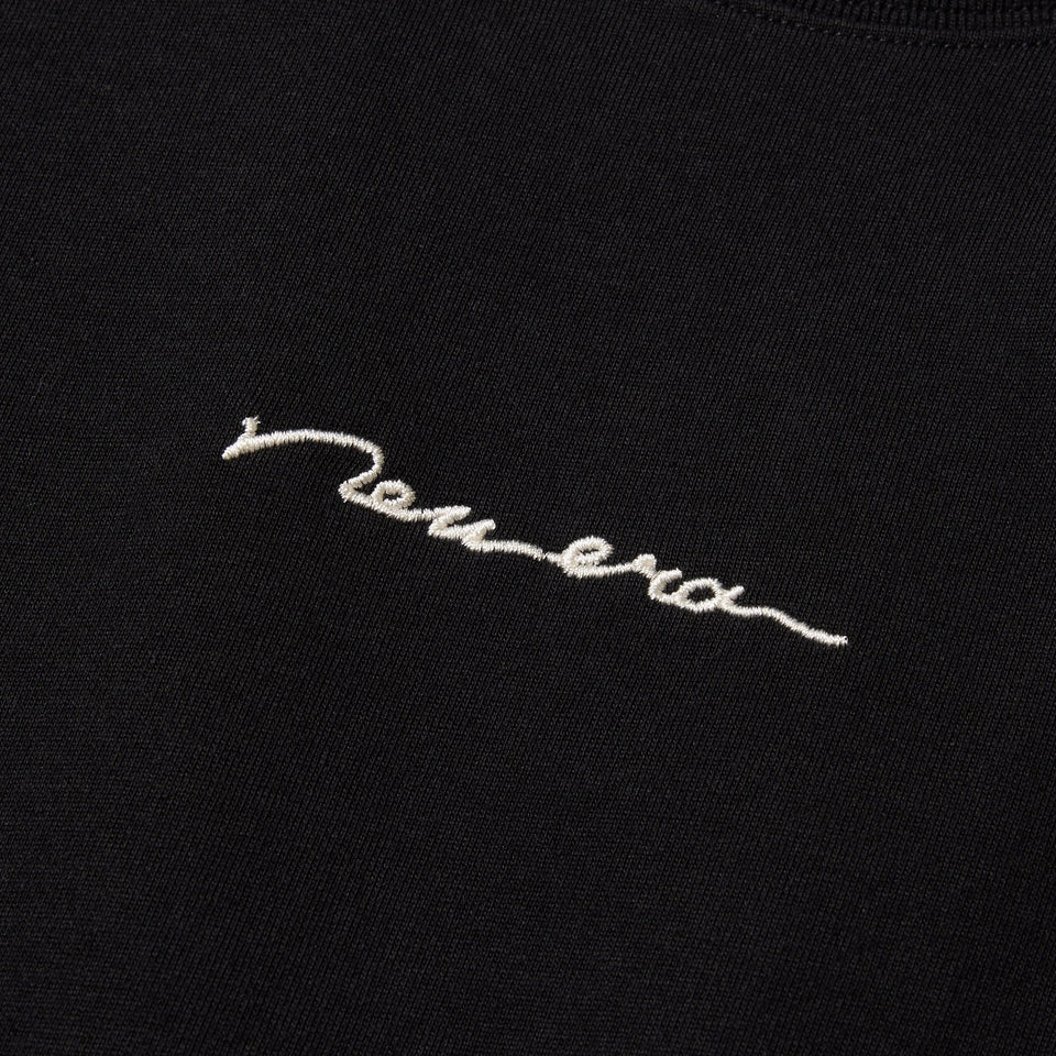 長袖 オーバーサイズド コットン Tシャツ Handwritten Logo ブラック - 14682699 - S | NEW ERA ニューエラ公式オンラインストア