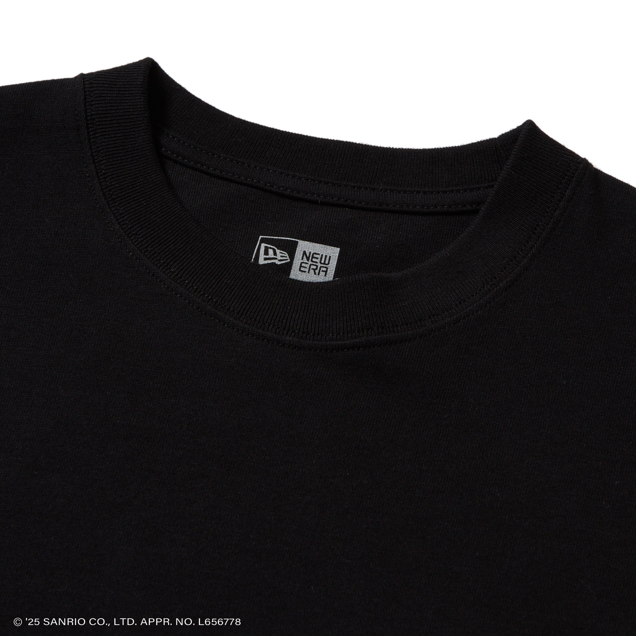 半袖 オーバーサイズド コットン Tシャツ HELLO KITTY キャップ ブラック 6
