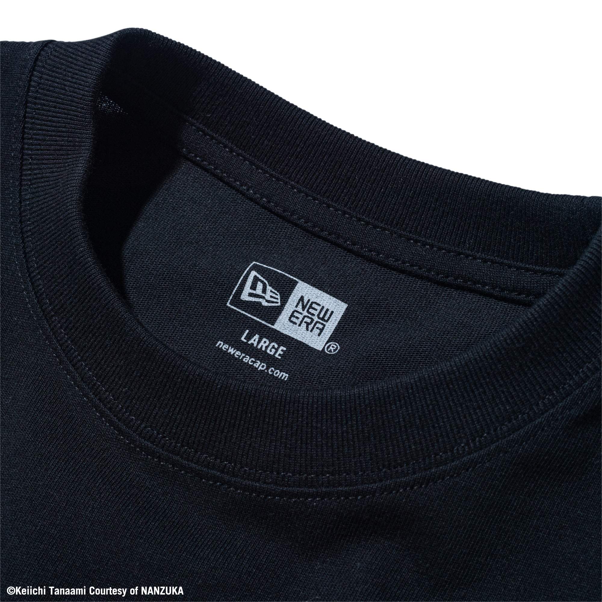 オーバーサイズド コットン Tシャツ KEIICHI TANAAMI 田名網敬一 ブラック 4