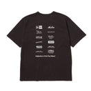 半袖 ウォッシュド コットン Tシャツ Logo Archive スミクロ - 14410031 - S | NEW ERA ニューエラ公式オンラインストア