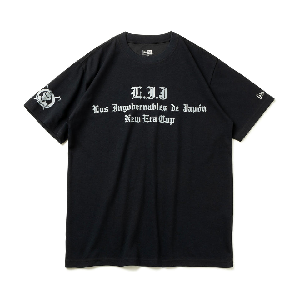 半袖 パフォーマンス Tシャツ 新日本プロレスリング Los Ingobernables de Japon ブラック レギュラーフィット - 14707611 - S | NEW ERA ニューエラ公式オンラインストア