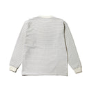 長袖 オーバーサイズド コットン Tシャツ Micro Border オフホワイト - 14324701 - S | NEW ERA ニューエラ公式オンラインストア