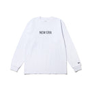 長袖 コットン Tシャツ Mil - Spec Logo ホワイト レギュラーフィット - 14324716 - S | NEW ERA ニューエラ公式オンラインストア