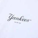 長袖 コットン Tシャツ MLB Apparel ニューヨーク・ヤンキース ホワイト レギュラーフィット - 14324713 - S | NEW ERA ニューエラ公式オンラインストア