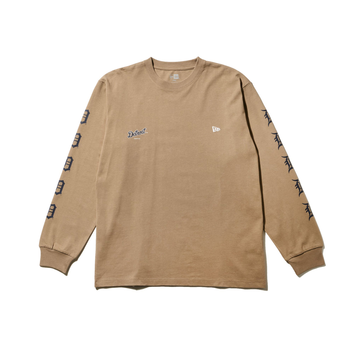 長袖 コットン Tシャツ MLB Apparel デトロイト・タイガース