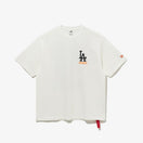 半袖 Tシャツ MLB Apparel ロサンゼルス・ドジャース ポスターロゴ
