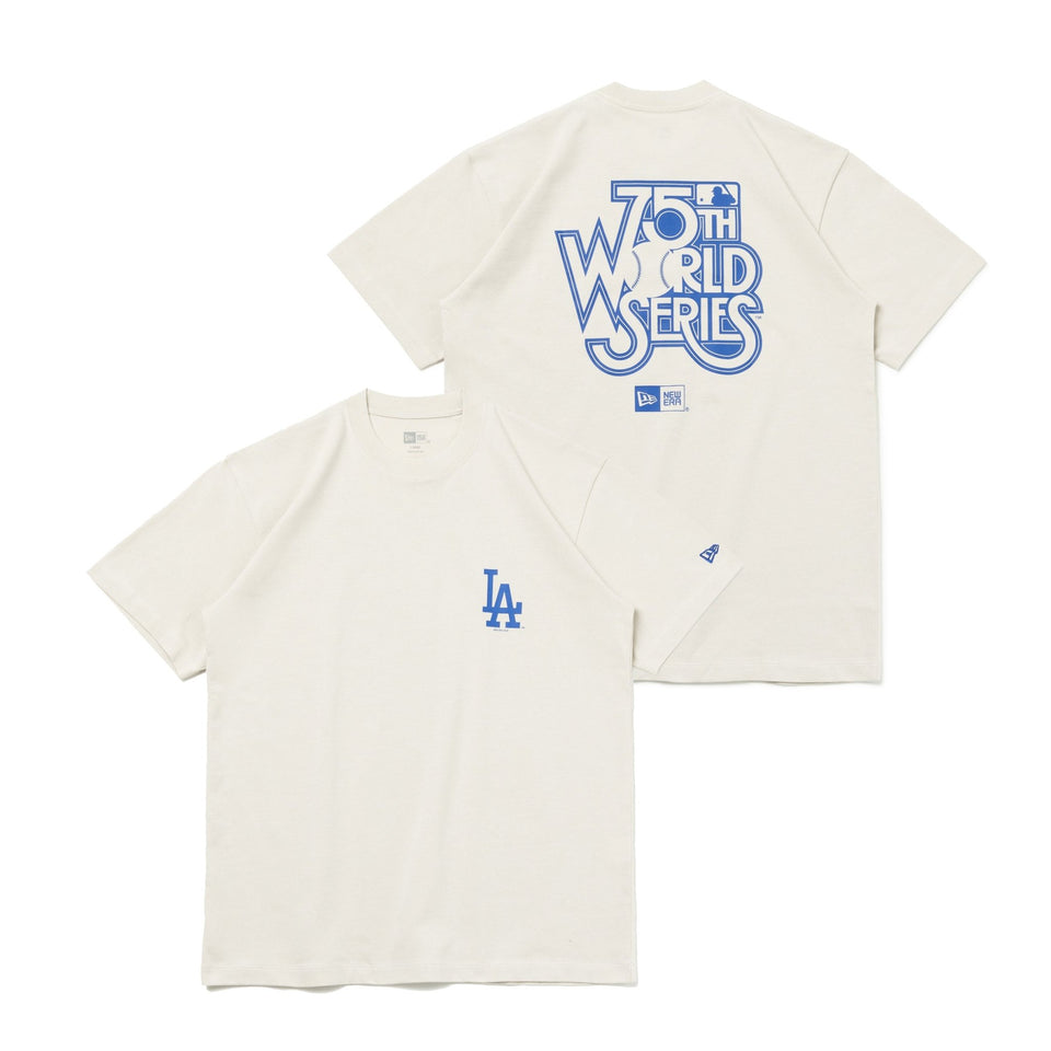 半袖 コットン Tシャツ MLB Apparel World Series ロサンゼルス・ドジャース ストーン レギュラーフィット - 14121895-S | NEW ERA ニューエラ公式オンラインストア