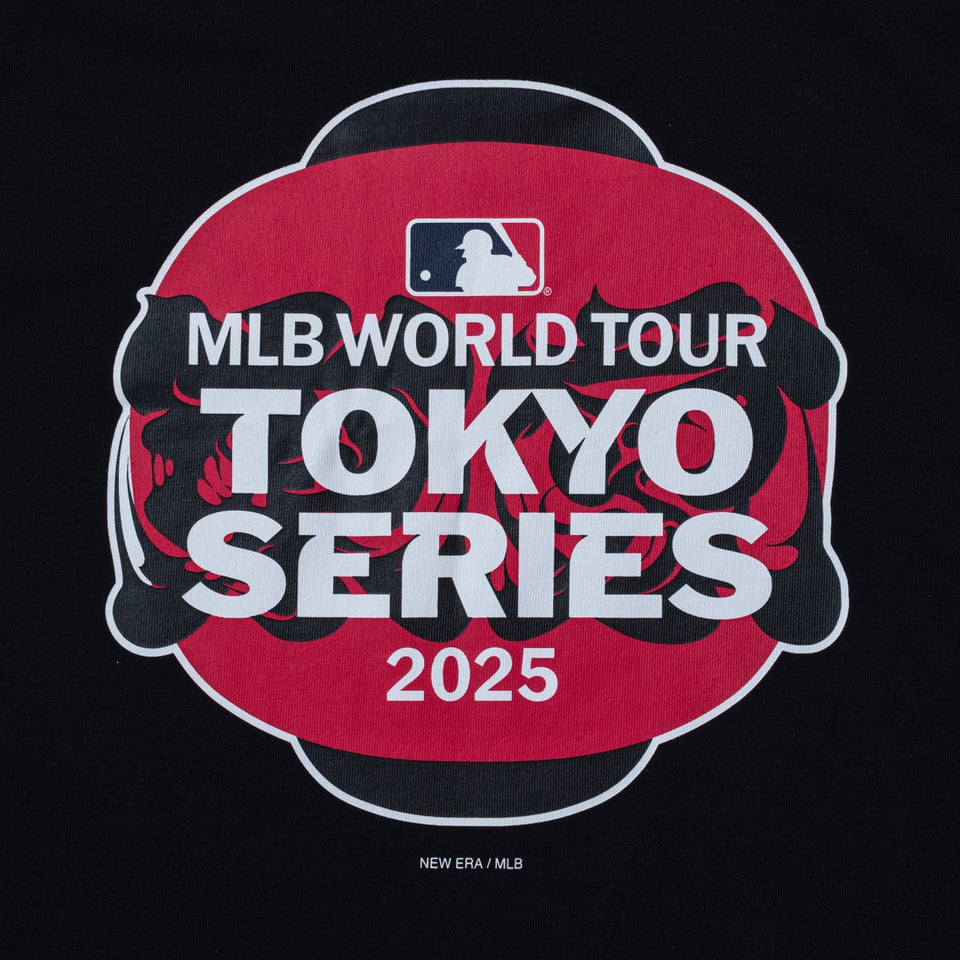 半袖 コットン Tシャツ MLB TOKYO SERIES 2025 東京 ブラック レギュラーフィット - 14661480 - S | NEW ERA ニューエラ公式オンラインストア