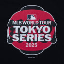 半袖 コットン Tシャツ MLB TOKYO SERIES 2025 東京 ブラック レギュラーフィット - 14661480 - S | NEW ERA ニューエラ公式オンラインストア