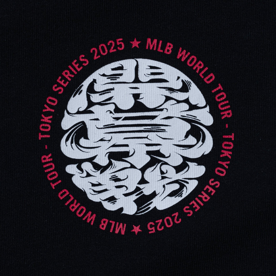 半袖 コットン Tシャツ MLB TOKYO SERIES 2025 東京 ブラック