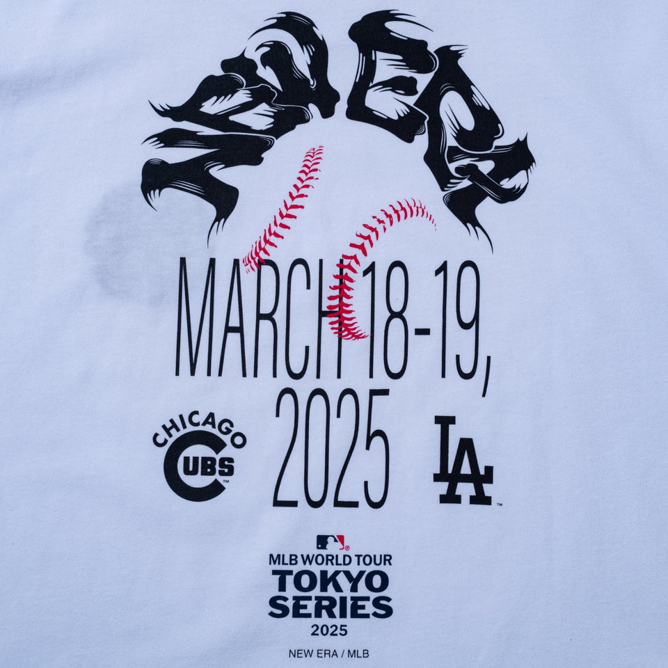 半袖 コットン Tシャツ MLB TOKYO SERIES 2025 ロサンゼルス