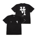半袖 コットン Tシャツ MLB Upside Down ロサンゼルス・ドジャース ブラック レギュラーフィット - 14410096 - S | NEW ERA ニューエラ公式オンラインストア