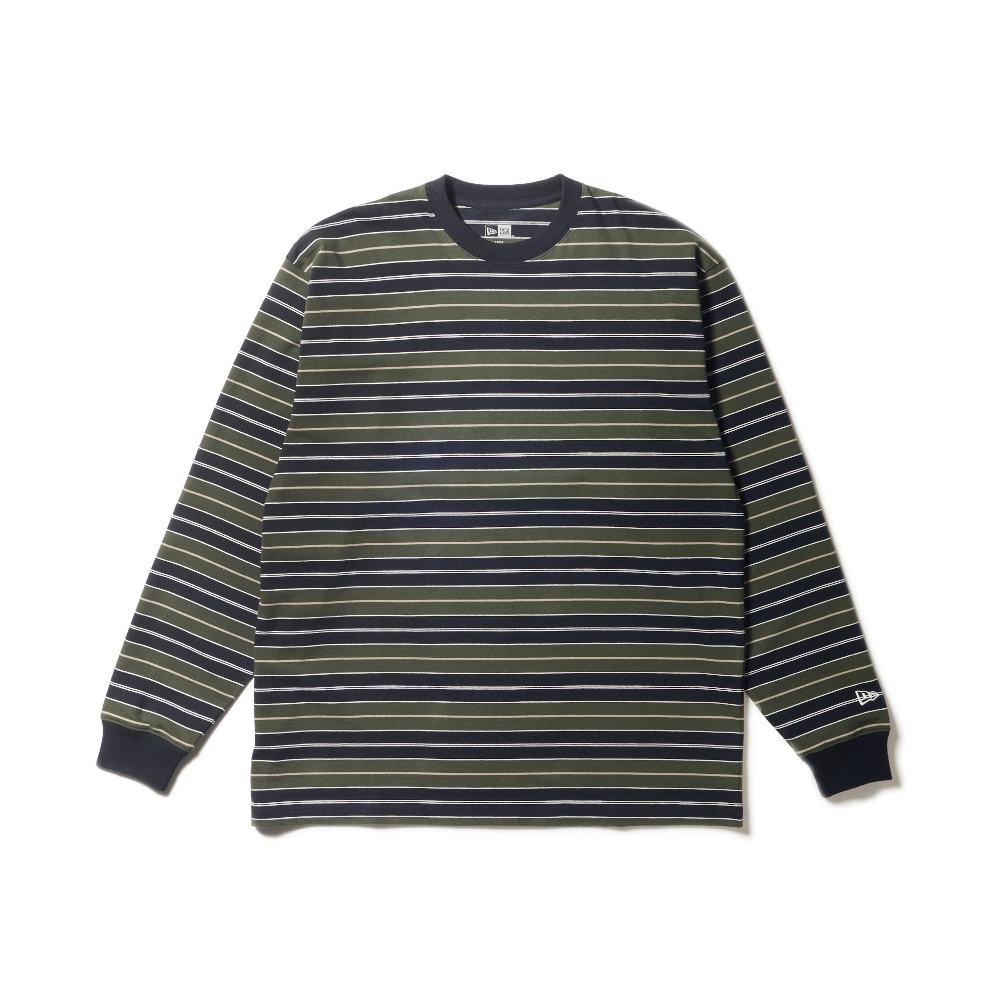 BORDERSネイビー パフスリーブ Tシャツ サイズ36 BORDERS