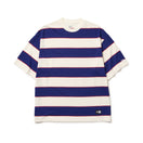 半袖 オーバーサイズド コットン Tシャツ Multi Border ダークロイヤル - 14410061 - S | NEW ERA ニューエラ公式オンラインストア