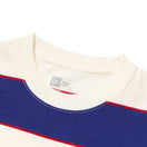 半袖 オーバーサイズド コットン Tシャツ Multi Border ダークロイヤル - 14410061 - S | NEW ERA ニューエラ公式オンラインストア