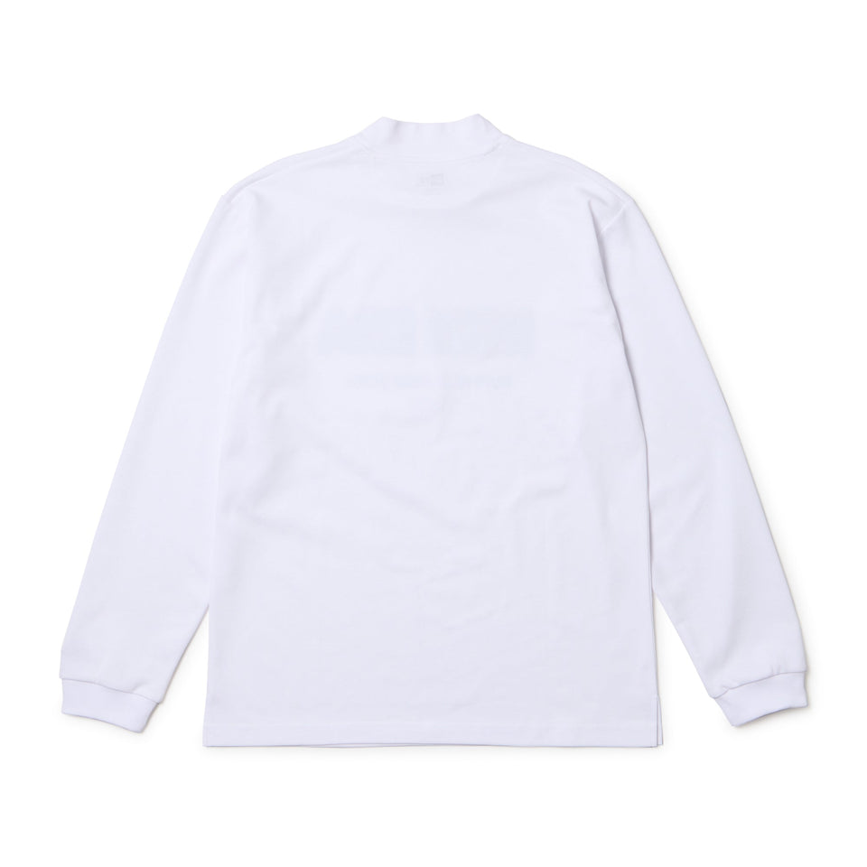 長袖 ミッドネック パフォーマンス Tシャツ Neon Logo ホワイト | ゴルフ - 14669859 - S | NEW ERA ニューエラ公式オンラインストア
