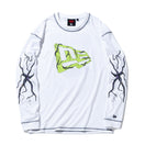 長袖 オーバーサイズド コットン Tシャツ NETFLIX STRANGER THINGS ストレンジャー・シングス Cap graphic ホワイト - 14873636-S | NEW ERA ニューエラ公式オンラインストア