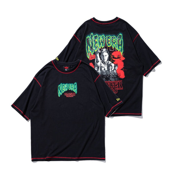 テプラ S.Lサイズ STRANGER THINGS 海外限定　tシャツ Tシャツ バンドTシャツ ロックTシャツ 半袖 (KR) ストレンジャー