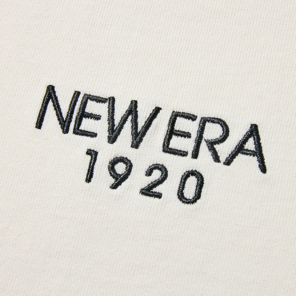 長袖 オーバーサイズド コットン Tシャツ ヘビーウェイト NEW ERA 1920 オフホワイト - 14324688 - S | NEW ERA ニューエラ公式オンラインストア