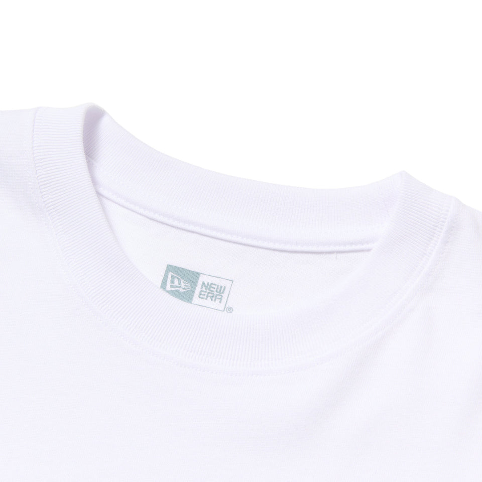 長袖 コットン Tシャツ New Era 1920 ホワイト レギュラーフィット
