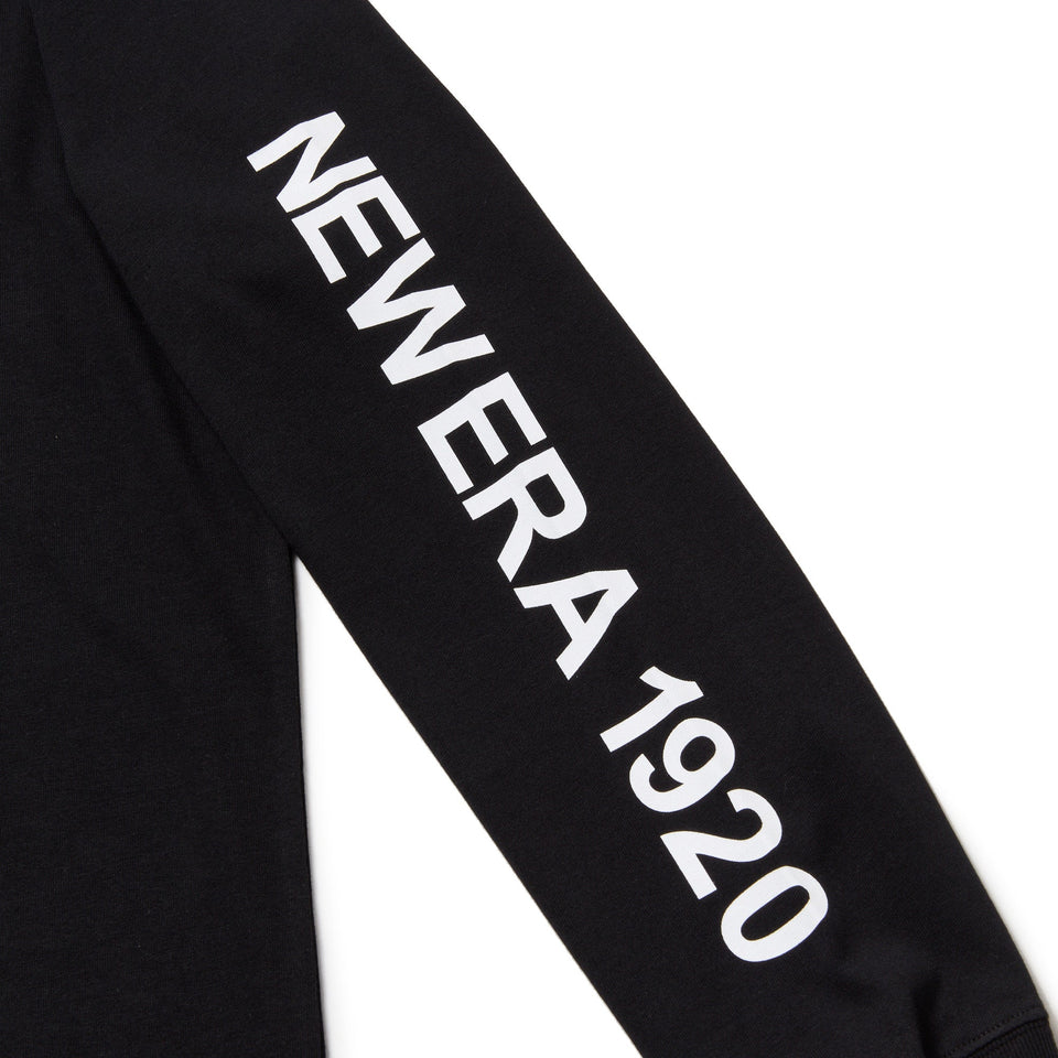 長袖 コットン Tシャツ New Era 1920 ブラック レギュラーフィット - 14410199 - S | NEW ERA ニューエラ公式オンラインストア