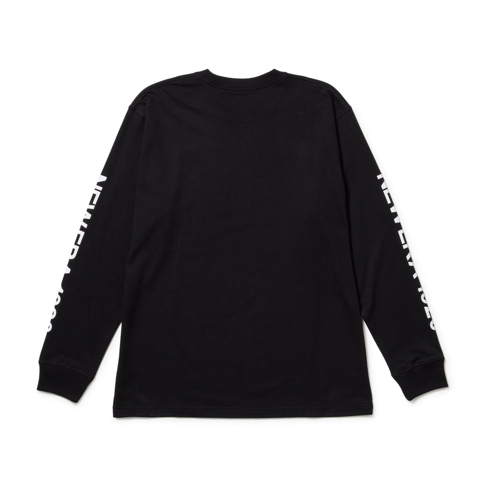 長袖 コットン Tシャツ New Era 1920 ブラック レギュラーフィット - 14410199 - S | NEW ERA ニューエラ公式オンラインストア