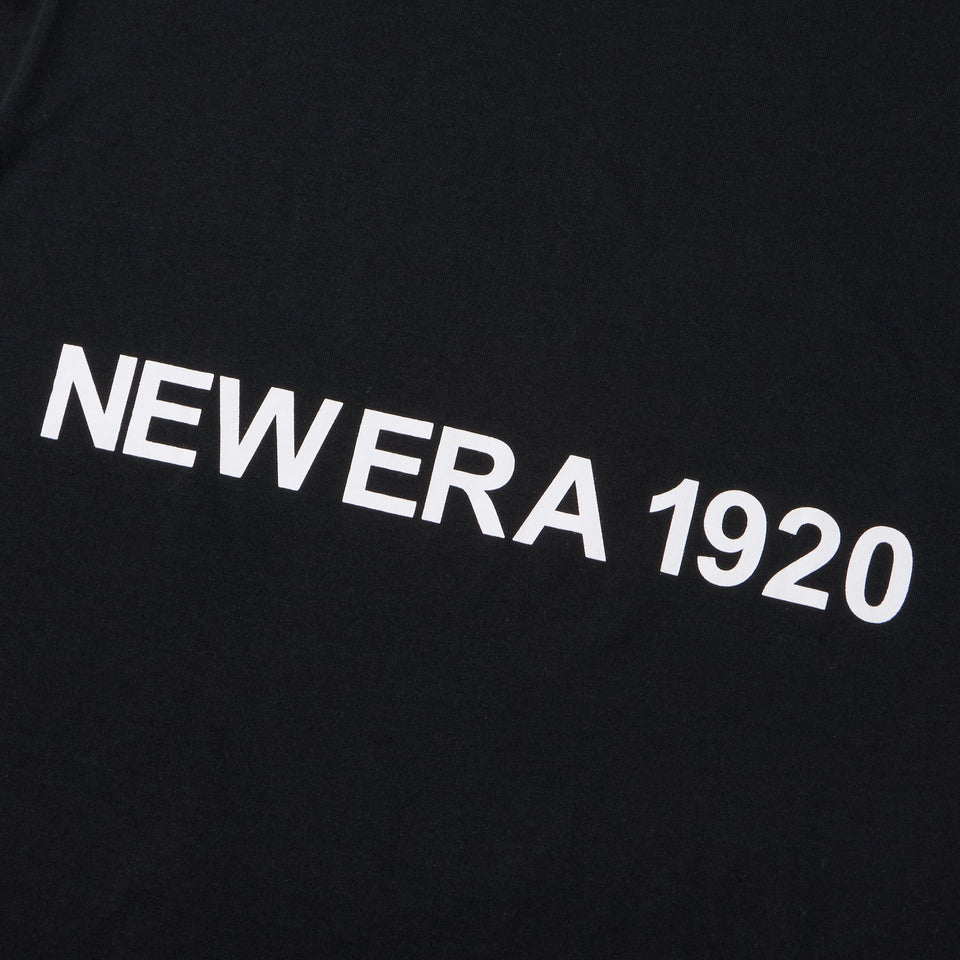 長袖 オーバーサイズド コットン Tシャツ NEW ERA 1920 ブラック - 14682697 - S | NEW ERA ニューエラ公式オンラインストア