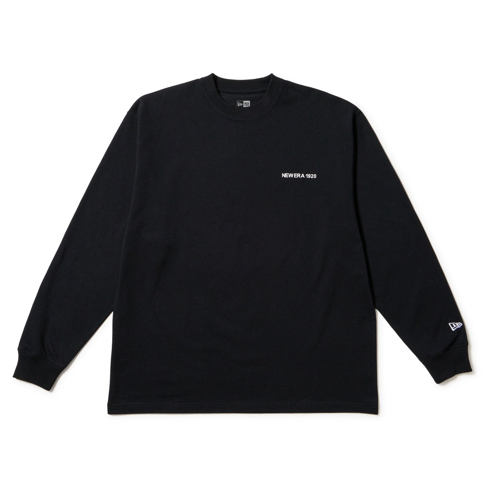 NEW ERA ブラック 長袖カットソー Lサイズ 楽天市場】ニューエラ Tシャツ 長袖 NEW ERA クルーネック ロンT
