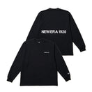 長袖 オーバーサイズド コットン Tシャツ NEW ERA 1920 ブラック - 14682697 - S | NEW ERA ニューエラ公式オンラインストア