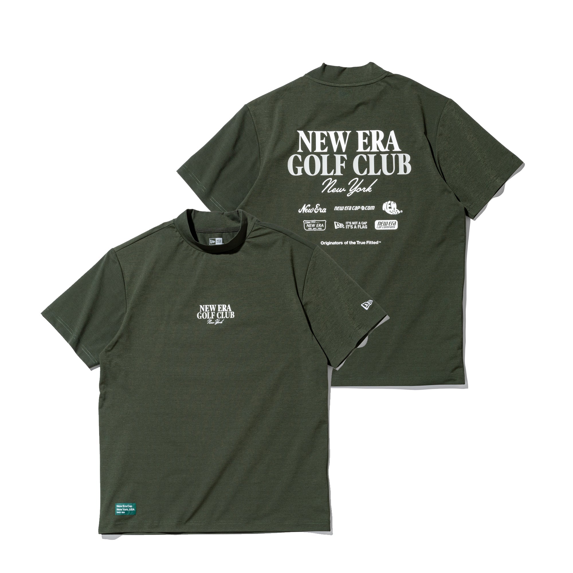 半袖 ユーティリティー ミッドネック Tシャツ NEW ERA GOLF CLUB