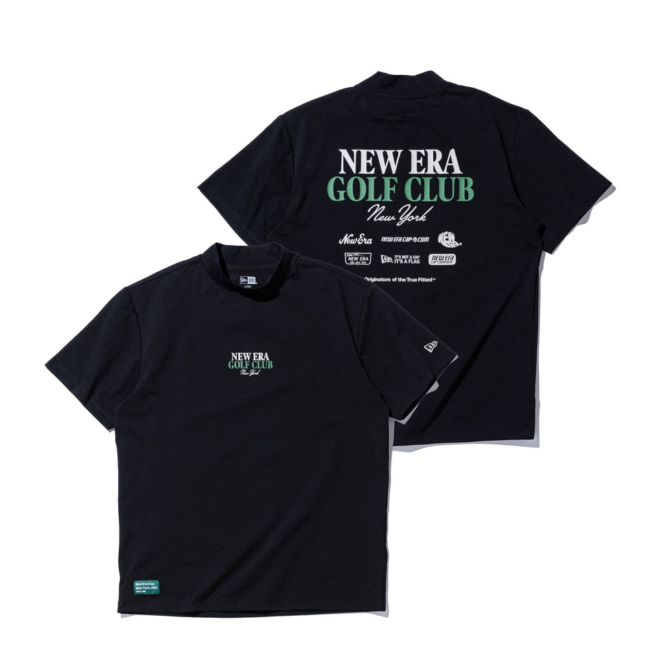 【ゴルフ】半袖 ユーティリティー ミッドネック Tシャツ NEW ERA GOLF CLUB ブラック - 14666319 - S | NEW ERA ニューエラ公式オンラインストア