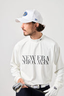 長袖 ミッドネック ベアTシャツ NEW ERA NEW YORK ホワイト | ゴルフ - 14669861 - S | NEW ERA ニューエラ公式オンラインストア
