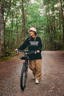 長袖 ウォーム Tシャツ New Era Outdoor Gear Logo ブラック