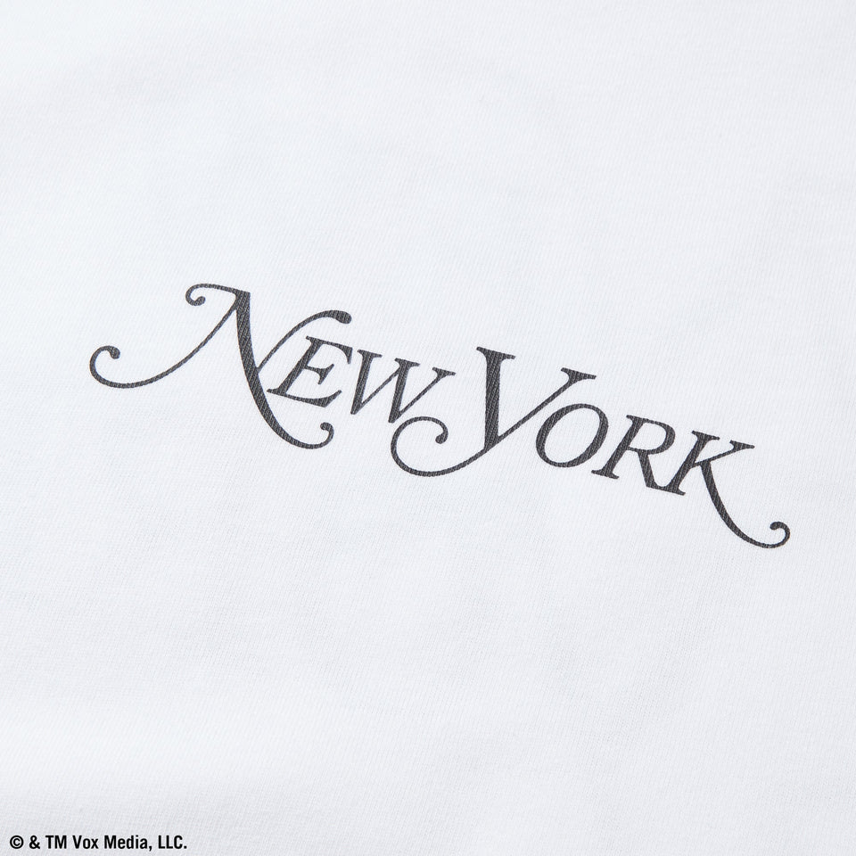長袖 オーバーサイズド コットン Tシャツ New York Magazine ホワイト - 14350606 - S | NEW ERA ニューエラ公式オンラインストア