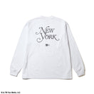 長袖 オーバーサイズド コットン Tシャツ New York Magazine ホワイト - 14350606 - S | NEW ERA ニューエラ公式オンラインストア