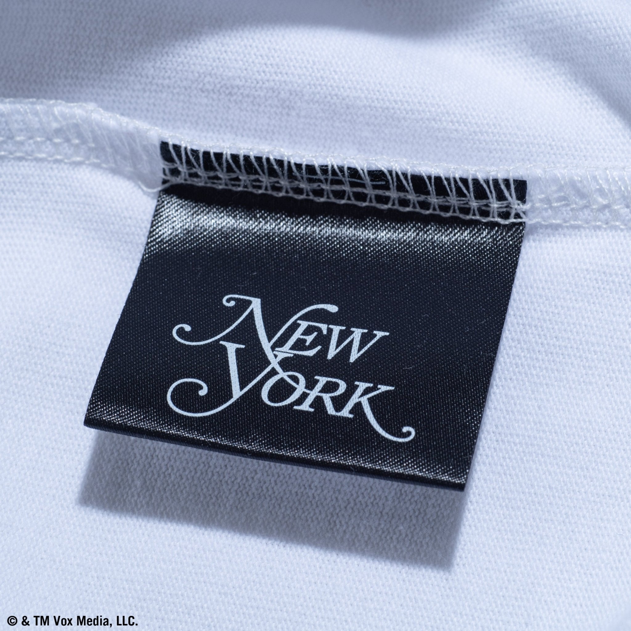 長袖 オーバーサイズド コットン Tシャツ New York Magazine BEST ホワイト 8
