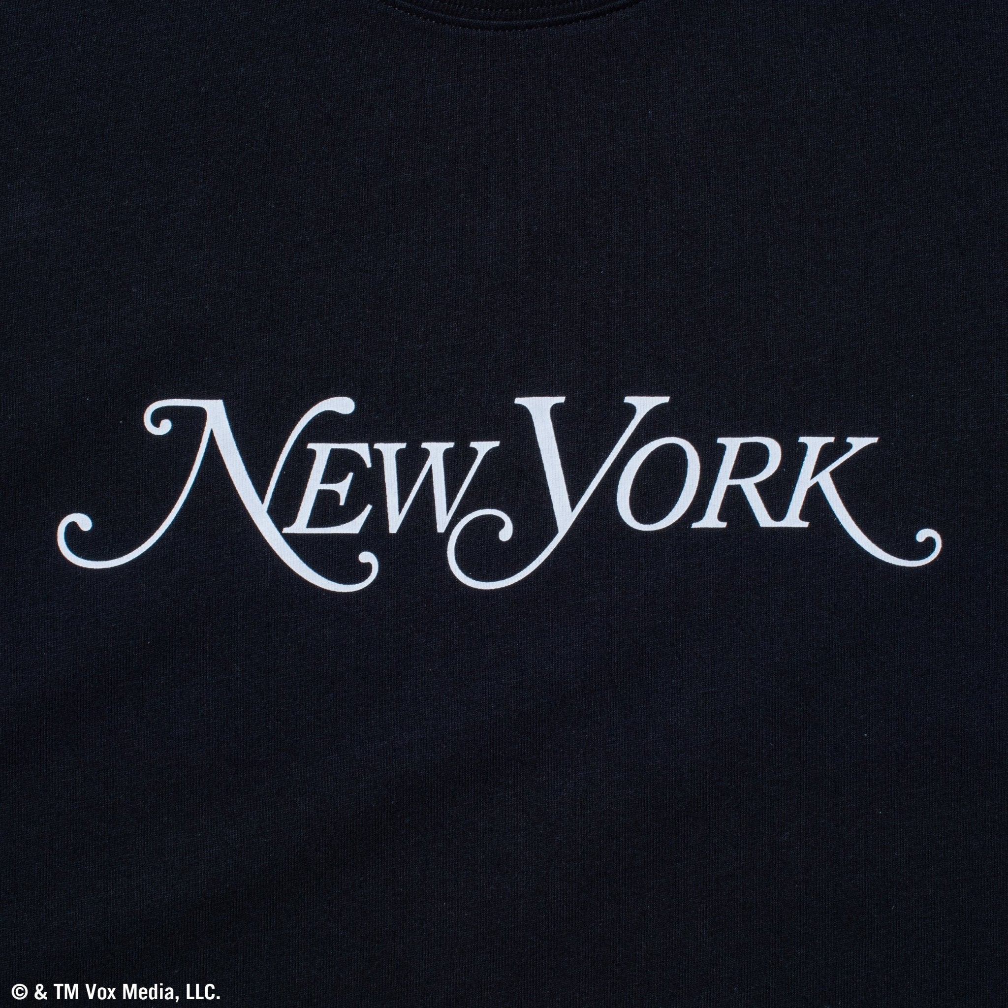 長袖 オーバーサイズド コットン Tシャツ New York Magazine LOVE ブラック 5