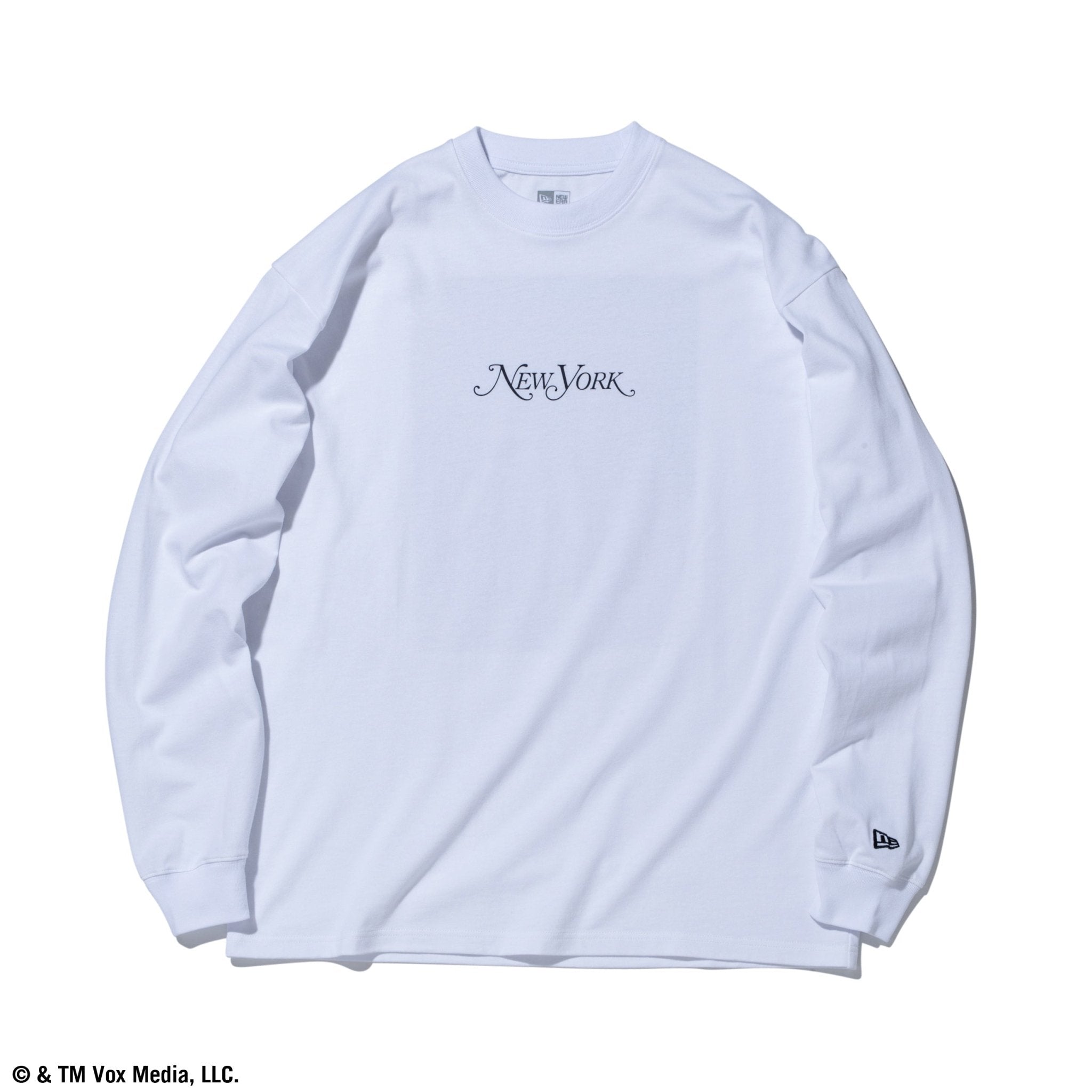 長袖 オーバーサイズド コットン Tシャツ New York Magazine PASTRAMI ホワイト 2