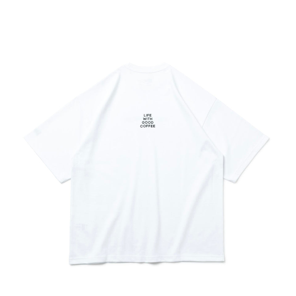 半袖 オーバーサイズド パフォーマンス Tシャツ NO COFFEE SS24 ホワイト - 14387811 - S | NEW ERA ニューエラ公式オンラインストア