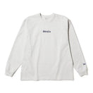 長袖 オーバーサイズド ヘビーウェイト コットン Tシャツ Old English ライトグレー - 14682685 - S | NEW ERA ニューエラ公式オンラインストア