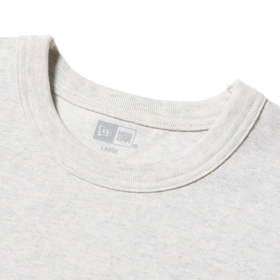 長袖 オーバーサイズド ヘビーウェイト コットン Tシャツ Old English ライトグレー - 14682685 - S | NEW ERA ニューエラ公式オンラインストア